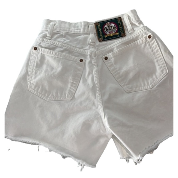 Vintage Ikeda cut off button fly shorts - Picture 2 of 7